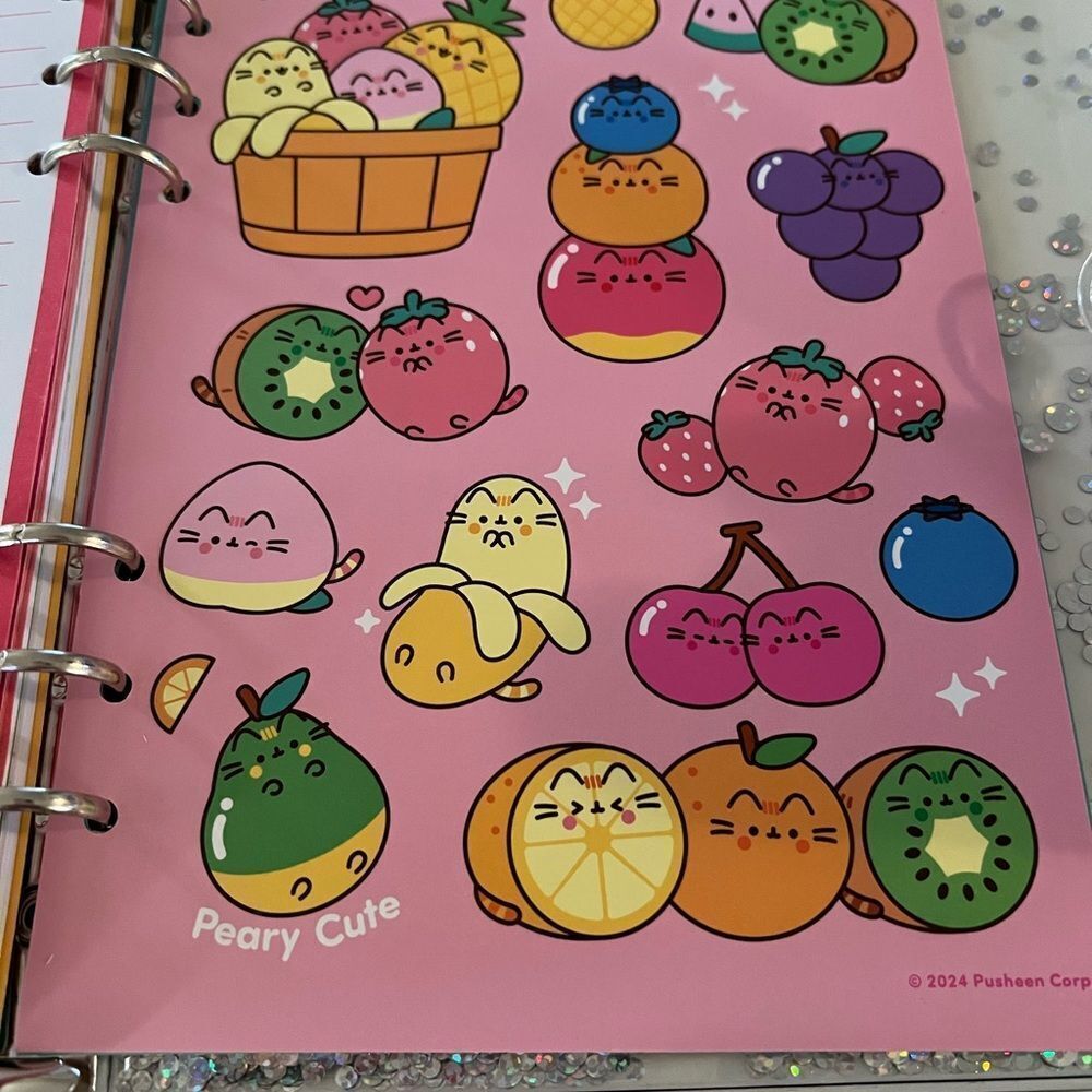 1 LEFT! PUSHEEN Planner Notebook - Picture 11 of 12
